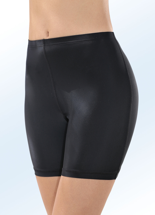 Underkläder - Naturana två-pack bikiniunderdel, lång form, i storlek 038 till 054, i färg 1X SVART, 1X MARIN Utsikt 1