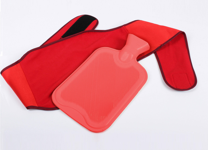 Välbefinnande - Vital Comfort bälte för värmeflaska, i färg RÖD Utsikt 1