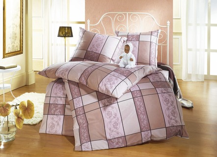 Sängkläder i 2 högkvalitativa, lättstrykbara kvaliteter