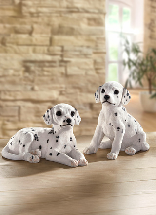 Dalmatiner gjord av polyresin och syntetisk harts