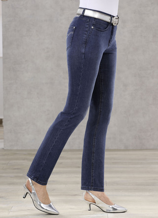 Slimmande jeans i 5-ficksform