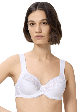 Triumph Modern Lace+Bomull bygelbh med elastisk spets