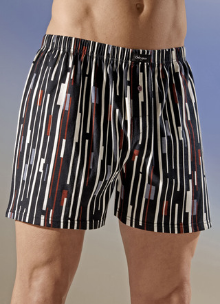 Boxershorts i fyrpack med randig design