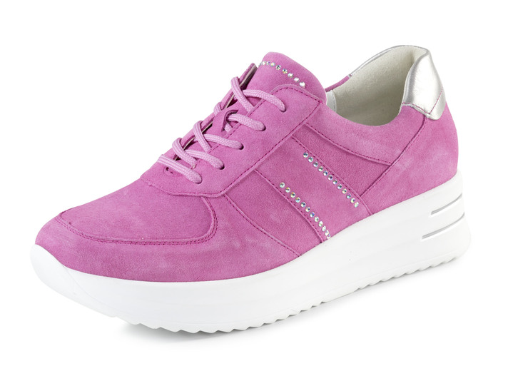 Damskor - Ranger sneakers med strass, i storlek 3 1/2 till 8, i färg PINK Utsikt 1