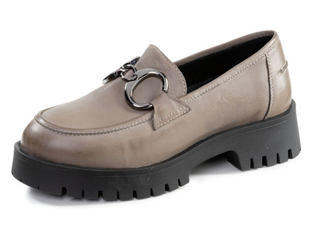 ELENA EDEN loafers med metallsmycken