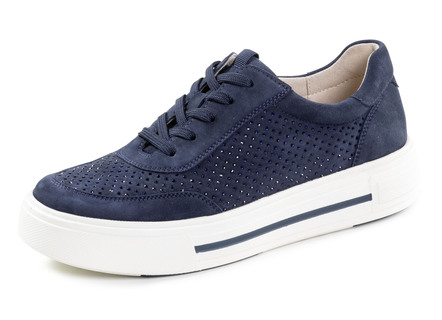 ELENA EDEN Sneakers i fin mocka