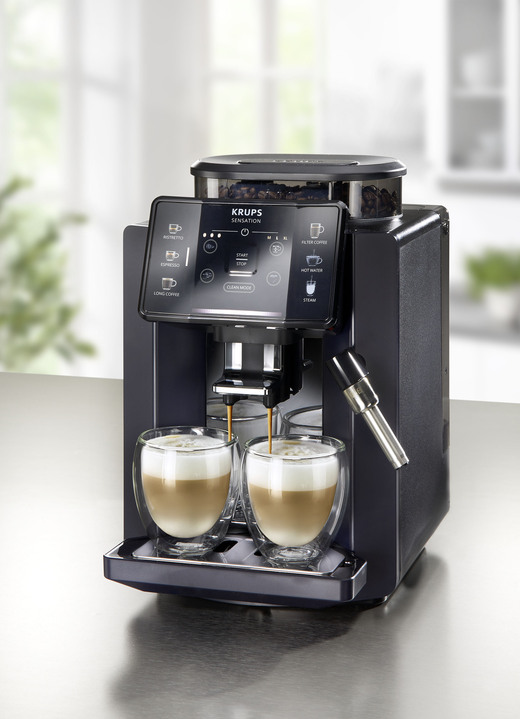 Elektriska köksapparater - Helautomatisk kaffemaskin från Krups, i färg SVART
